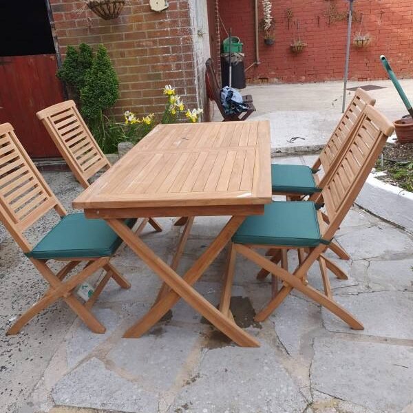 Rectangular 85cm X 160cm Folding Set