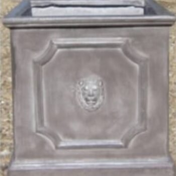 Regency box clayfibre, Lion head