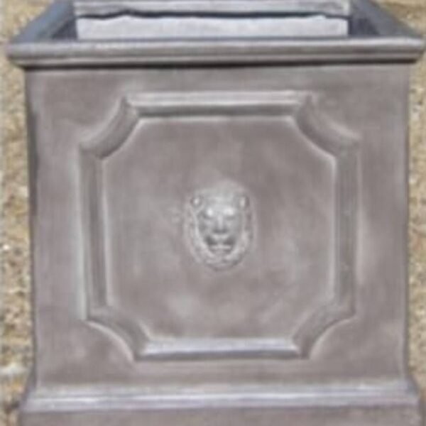 Regency box clayfibre, Lion head