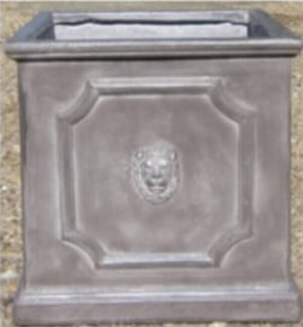 Regency box clayfibre, Lion head