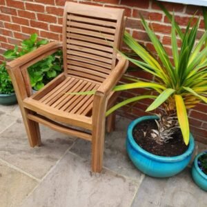 The classic heritage stacking chair