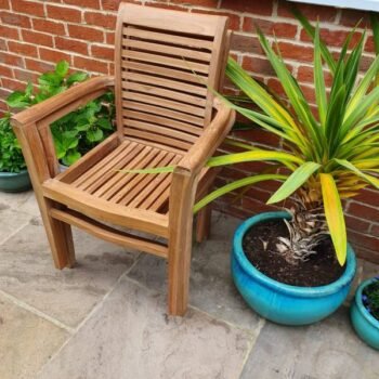 The classic heritage stacking chair